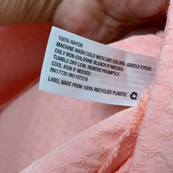 Isabel Size Large maternity peach color top - Picture 5 of 9